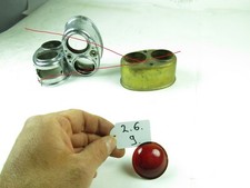 Scintilla Rücklicht Bugatti Glas Streuscheibe Vorkrieg Oldtimer Alfa Romeo Lampe