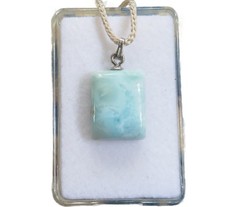 Larimar cabochon anhänger - larimar,
