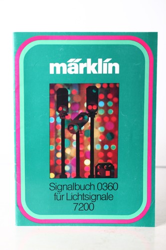 Märklin signalbuch 0360 - signalbuch,