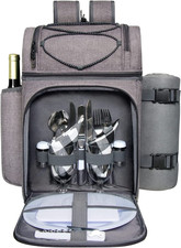 Picknickkorb für 2 - picknickkorb,