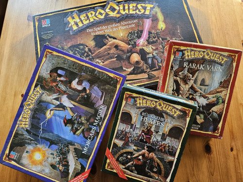 Heroquest orginal von 1989 mit - orginal,