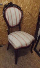 Stuhl, Polsterstuhl, Mahagoni