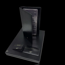 Montblanc leder mappe 80cc - leder,