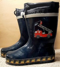 ? Coole Gummistiefel, Gr. 32/33, Junge, Playshoes, Feuerwehrauto, TOP!!!