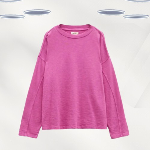 Hush damen top rosa langarm - rosa,