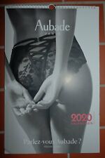 AUBADE erotischer Dessous Unterwäsche Kalender erotic 2020 s/w NEU