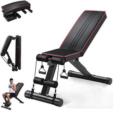 Klappbar Hantelbank Multi Trainingsbank Bauchtrainer Fitness Schrägbank Homegym