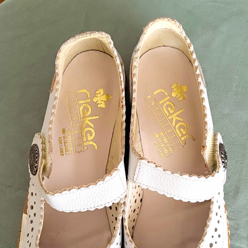 Rieker damen ballerina leder - rieker,