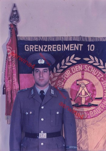 Ddr nva foto truppenfahne - ddr,