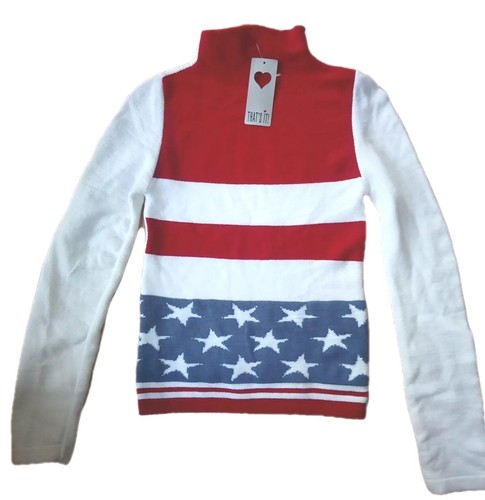 Damen pullover mit - pullover, flagge