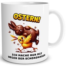 Lustige Oster Tasse Küken