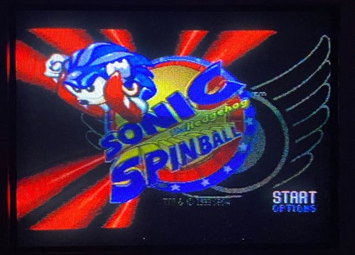 Sonic the hedgehog - the, spinball