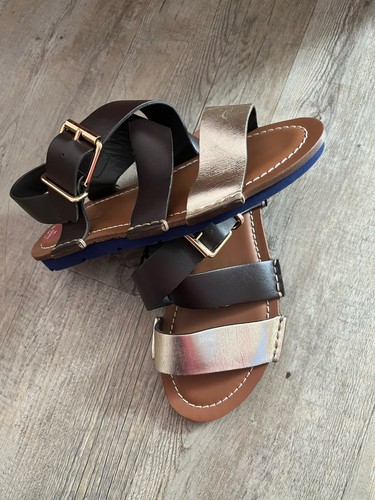 Closed sandalen leder neu - sandalen,