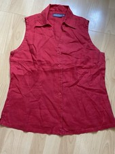 Marco Pecci Leinen Bluse Gr 44