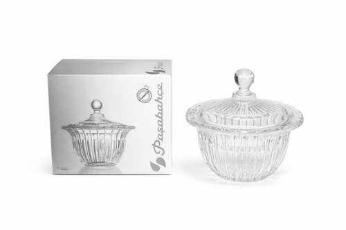 Glas bonboniere mit deckel - bonboniere,