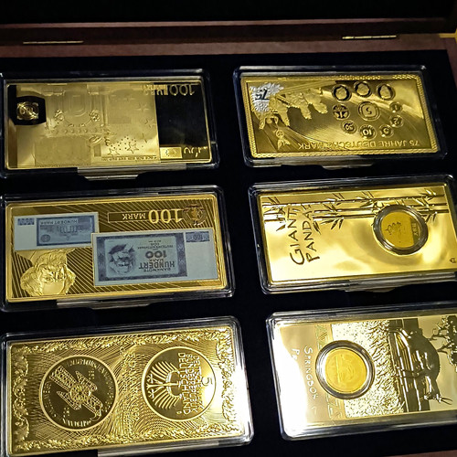 Lpm goldbarren 100 - mark, 1964
