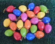 PLASTIK OSTEREIER BUNT**Plastikeier**Kunststoff**Ostern**24 Stück**4 cm**NEU