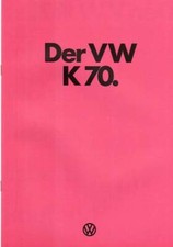 Prospekt / brochure Der VW