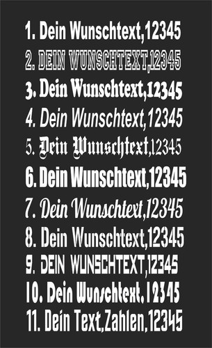 Wunschtext breit - wunschtext, cm