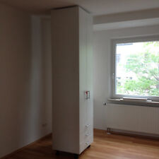 Kleiderschrank Weiß mit Kleiderlift und 4 gedämpften Auszügen