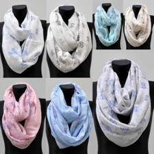 Loop Eule  Schal Schlauchschal  Rundschal Halstuch Tuch Halstücher Tücher