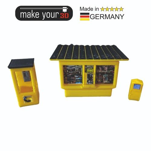 Set premium ddr kiosk - h0, 1:87