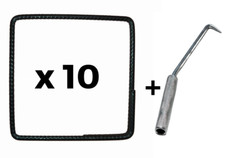 10er Pack 6 mm Geschlossener
