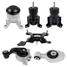 6Pcs Motor & Trans Mount for