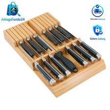 Messerblock Bambus für