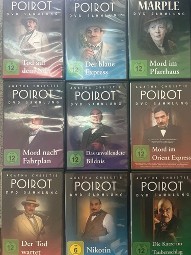 Agatha christie poirot dvd - christie,