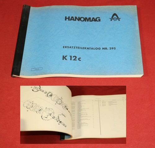Ersatzteilliste hanomag c - k, 12