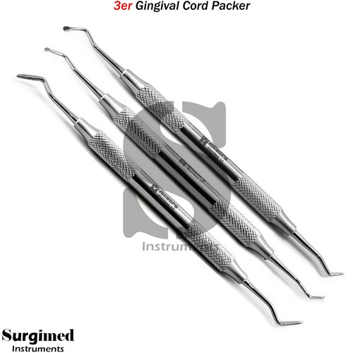 Retraction gingival cord - retraction,