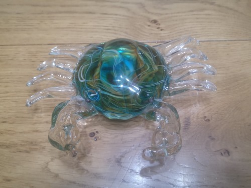 Glaskrabbe bunt und groß - glaskrabbe,,