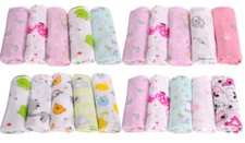 Mullwindeln 2 3 5 10 20 Set Spucktücher Baby Mulltücher Tuch Stoffwindeln Tücher
