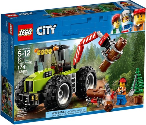 Lego 60181 city forsttraktor - city,