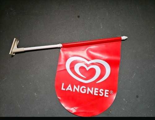 Originale langnese fahne kiosk - langnese,