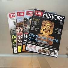 4 P.M. History Magazine Hefte Zeitschrift 05/ 06/ 07/ & 08/2013