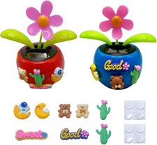 Solar Wackelblume für Auto &