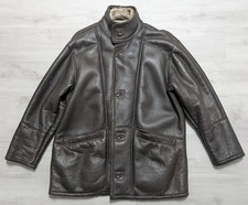Lederjacke mit lammfellfutter - lederjacke,