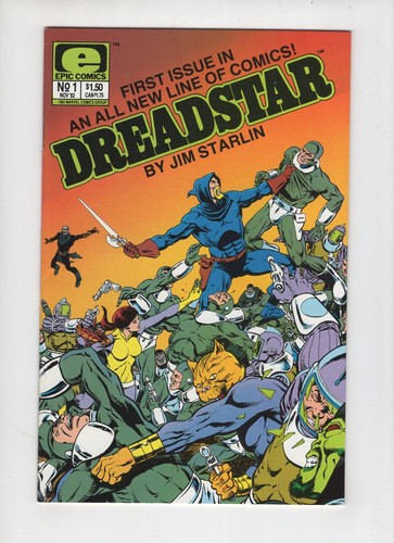 Dreadstar 1st app - (1982),