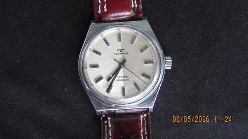 Armbanduhr technos handaufzug - armbanduhr,