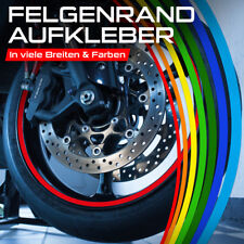 Felgenrandaufkleber Felgenaufkleber Auto Motorrad Wohnmobil Wohnwagen Grün Rot