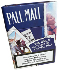 Pall Mall Blechdose Aufbewahrung Werbeartikel Sammler Dose Werbung Zigaretten