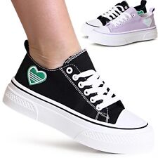 Damenschuhe Plateau Sneaker