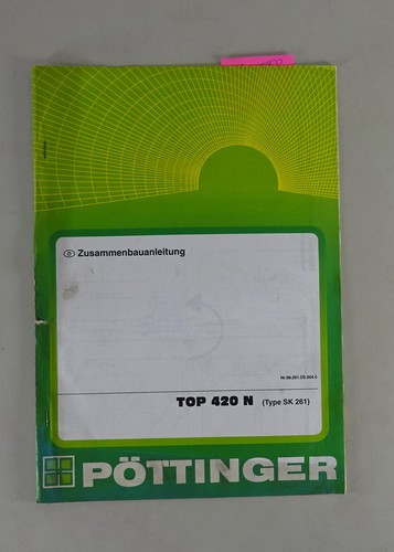 Montageanleitung pöttinger - montageanleitung,