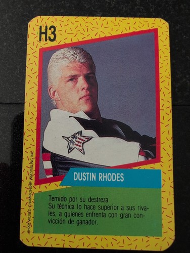 Wcw cromy dustin rhodes - rhodes, rookie
