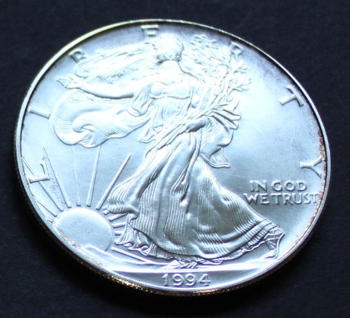 Usa 1994 silver eagle - $,