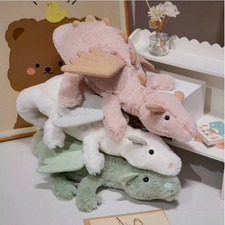 Drachen-Plüschtier Für Jelly Cat Stil Stofftier Plüschpuppe 30–90cm Weich DE NEU