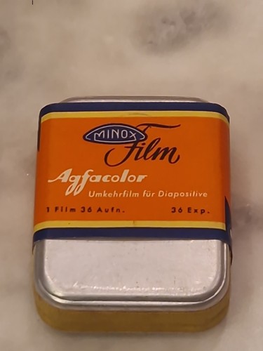 Minox agfacolor film - minox, 36