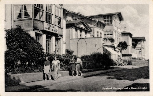 Ostseebad heringsdorf auf - ak,